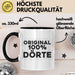 Doerte Tasse Original 100% Doerte Geschenk Schwarz Trendation