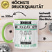 Moderatorin Tasse Geschenk Ich Bin Moderatorin Warum Weil Ich Es Kann Geschenkidee Geburtstag Grün Trendation