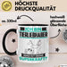 Tierliebhaber Tasse Geschenk für Tierliebhaber Geburtstag Lustiger Spruch Kaffee-Becher Was Ist Deine Superkraft Schwarz Trendation
