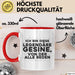 Gesine Tasse Ich Bin Diese Legendaere Gesine, Von Der Alle Reden Geschenk Rot Trendation