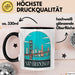 Francisco Kalifornien USA Tasse Geschenk Lustige Geschenkidee Spruch Schwarz Trendation