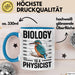 Physiker Geschenk Schüler Wissenschaft Biologie Mikrobiologie Tasse Blau Trendation