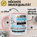 Hundebedarfsverkäuferin Tasse Geschenk Lustiger Spruch Bitte Erheben Sie Sich Seine Majestät Die Hundebedarfsverkäuferin Betritt Den Raum Rosa Trendation