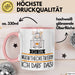 Geschenk für Musiktheoretikerin Tasse Lustige Geschenkidee Geburtstag Ich Bin Musiktheoretikerin Ich Darf Das Rosa Trendation