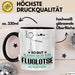 Fluglotse Geschenk Tasse So Gut Kann Nur Ein Fluglotse Aussehen Geschenkidee Kaffee-Becher Schwarz Trendation