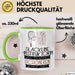 Slackline-Instruktorin Weil Es Keinen Schöneren Beruf Gibt Tasse Geschenk für Eine Slackline-Instruktorin Lustig Grün Trendation
