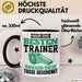 Geschenk Tasse Nur Die Besten Trainer Kriegen Diese Tasse Spruch Geschenkidee Schwarz Trendation