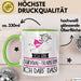 Geschenk für Survival-Trainerin Tasse Lustige Geschenkidee Geburtstag Ich Bin Survival-Trainerin Ich Darf Das Grün Trendation