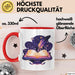 Fantasy Autor Tasse Geschenkidee für Geschichtenerzähler Rot Trendation