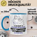 RhythmischeGymnastin Geschenk Tasse So Gut Kann Nur Ein RhythmischeGymnastin Aussehen Geschenkidee Kaffee-Becher Blau Trendation