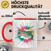 Krokodil Tier Tasse Geschenk Lustige Geschenkidee Spruch Rot Trendation