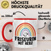 Friseurin Tasse Geschenk Friseurin Mit Herz Frisörin Geschenkidee Rot Trendation