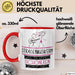 Straßenmusikerin Weil Es Keinen Schöneren Beruf Gibt Tasse Geschenk für Eine Straßenmusikerin Lustig Rot Trendation