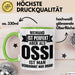 Ossi Geschenk Tasse Ostdeutschland Ossi Geschenkidee Niemand Ist Perfekt Aber Als Ossi Ist Man Verdammt Nah Dran Dresden Leipzig Kaffee-Becher Grün Trendation