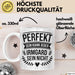 Irmgard Tasse Geschenk Perfekt Sein Kann Jeder Geschenkidee Geburtstag Weiß Trendation