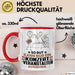 Konzertveranstalter Geschenk Tasse So Gut Kann Nur Ein Konzertveranstalter Aussehen Geschenkidee Kaffee-Becher Rot Trendation