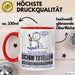 Schriftsteller Geschenk Tasse Ich Bin Schriftsteller Aber Sag Doch Einfach Superheld Lustige Geschenkdiee für Schriftsteller Kaffee-Becher Rot Trendation