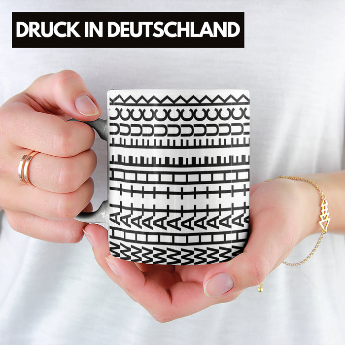 What The F*** Tasse Lustiges Geschenk Allover-Print Quer Lesen Trendation