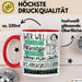 Klangkünstlerin Tasse Geschenk Spruch Wer Will Schon Prinzessin Sein Wenn Man Auch Klangkünstlerin Sein Kann Rot Trendation