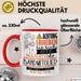 Bandmitglied Tasse Geschenk Lustiger Spruch Bitte Erheben Sie Sich Seine Majestät Die Bandmitglied Betritt Den Raum Rot Trendation