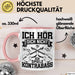 Kontrabass Tasse Geschenk Musiker Cellospieler Violoncello Musiklehrer Rosa Trendation