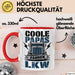 Lkw Fahrer Trucker Tasse Geschenk Lustige Geschenkidee Spruch Coole Papas Fahren Lkw Rot Trendation