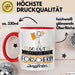 Forscherin Geschenk Tasse So Gut Kann Nur Eine Forscherin Aussehen Geschenkidee Geburtstag Weihnachten Lustig Rot Trendation