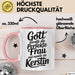 Kerstin Tasse Geschenk Gott Formte Die Perfekte Frau Kerstin Geschenkidee Rosa Trendation