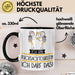 Geschenk für Rucksacktouristin Tasse Lustige Geschenkidee Geburtstag Ich Bin Rucksacktouristin Ich Darf Das Trendation