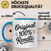 Renate Tasse Geschenk Original 100% Renate Geschenkidee Geburtstag Blau Trendation