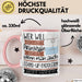 Stand-Up-Paddlerin Tasse Geschenk Spruch Wer Will Schon Prinzessin Sein Wenn Man Auch Stand-Up-Paddlerin Sein Kann Rosa Trendation
