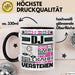 DJ Geschenk Tasse Geschenkidee für DJ Geburtstag Lustiger Spruch Ich Bin DJ Ich Kann Es Dir Erklären Aber Nicht Für Dich Verstehen Funny Schwarz Trendation