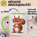 Eichhörnchen Tierliebhaber Sonnenbrille Tasse Geschenk Lustige Geschenkidee Spruch Grün Trendation