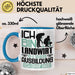 Landwirt Ausbildung Tasse Geschenk Ich Bin Landwirt In Der Ausbildung Ich Darf Das Geschenkidee Spruch Blau Trendation
