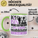Werkstoffprüferin Ausbildung Start Geschenk Tasse Ich Bin Werkstoffprüferin In Der Ausbildung Ich Darf Das Kaffee-Becher Geschenkidee Grün Trendation