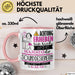 Sounddesignerin Tasse Geschenk Lustiger Spruch Bitte Erheben Sie Sich Seine Majestät Die Sounddesignerin Betritt Den Raum Rosa Trendation