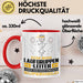 Laufgruppenleiter Geschenk Tasse Ich Bin Laufgruppenleiter Aber Sag Doch Einfach Superheld Lustige Geschenkdiee für Laufgruppenleiter Kaffee-Becher Rot Trendation
