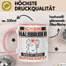 Halbbruder Tasse Geschenk für Halbbruder Geburtstag Lustiger Spruch Kaffee-Becher Was Ist Deine Superkraft Rosa Trendation