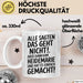 Heidemarie Tasse Geschenk Alle Sagten Das Geht Nicht Aber Dann Kam Heidemarie Und Hat Es Einfach Gemacht Geschenkidee Becher mit Name Weiß Trendation
