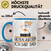 Geschenk für Ultraläuferin Tasse Lustige Geschenkidee Geburtstag Ich Bin Ultraläuferin Ich Darf Das Blau Trendation