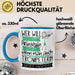 Trompeterin Tasse Geschenk Spruch Wer Will Schon Prinzessin Sein Wenn Man Auch Trompeterin Sein Kann Blau Trendation