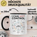 Motivation Tasse Geschenk I Can Not Control I Can Control Geschenkidee Schwarz Trendation