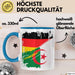 Pakistan Deutschland Flagge Halb Deutscher Halb Pakistaner Fußball Germany 2025 Europa Pakistan Blau Trendation