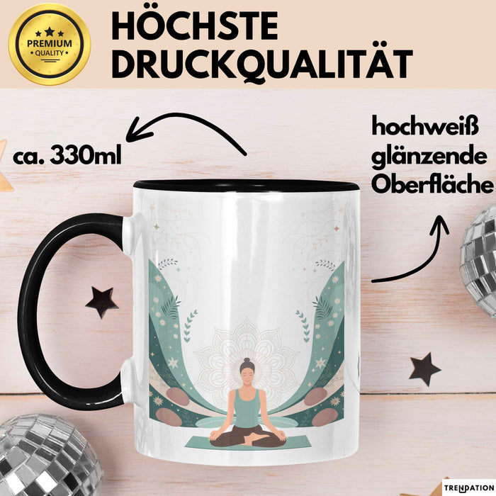 Yoga Lehrer Tasse Geschenk Lustige Geschenkidee Spruch Für Achtsame Seelen Trendation
