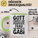Gabi Tasse Geschenk Gott Formte Die Perfekte Frau Gabi Geschenkidee Grün Trendation