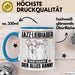 Jazz-Liebhaber Tasse Geschenk für Jazz-Liebhaber Der Mann Der Alles Kann Geschenkidee zum Geburtstag Blau Trendation
