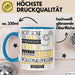 Volleyballspielerin Geschenk Becher Tasse Gott Schuf Alle Menschen Gleich Nur Die Besten Durfeten Volleyballspielerin Werden Geschenkidee Lustig Blau Trendation