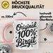 Birgit Tasse Geschenk Original 100% Birgit Geschenkidee Geburtstag Rosa Trendation