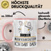 Geschenk für Musikveranstalterin Tasse Lustige Geschenkidee Geburtstag Ich Bin Musikveranstalterin Ich Darf Das Rosa Trendation