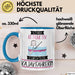 Kajakfahrerin Tasse Geschenk Becher Stark Attraktiv Furchtlos Kajakfahrerin Lustige Geschenkidee Blau Trendation